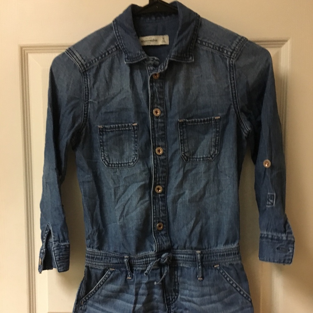 A&F Denim Cute Girls/Youth Romper